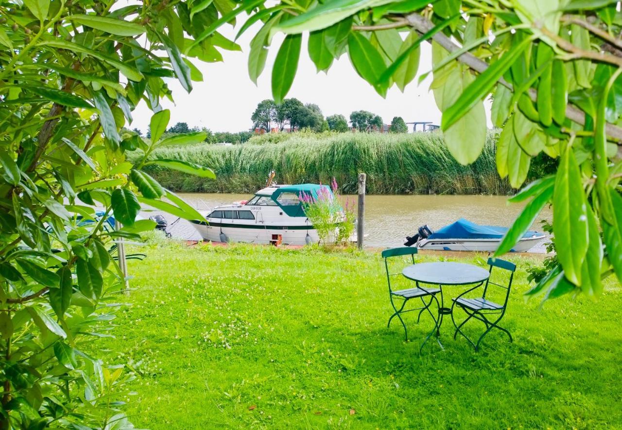 Fewo Blankenese Im Haus Luehegarten Gruenendeich ภายนอก รูปภาพ