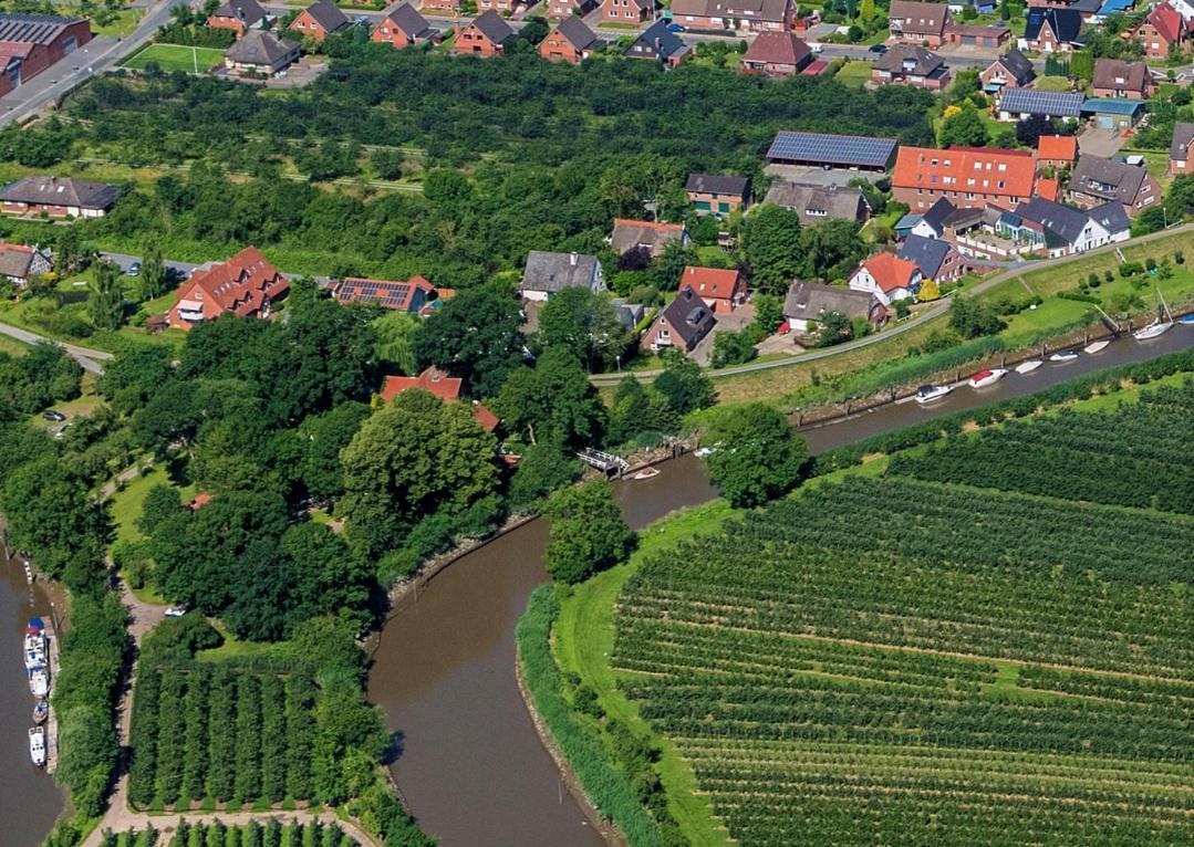 Fewo Blankenese Im Haus Luehegarten Gruenendeich ภายนอก รูปภาพ